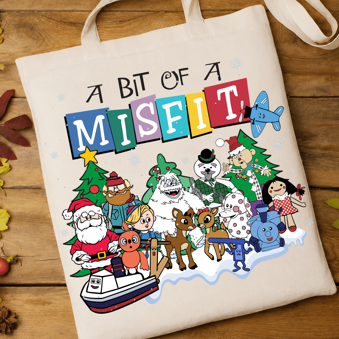 A Bit Of A Misfit - Full Color DTF T-Shirt Transfer - 735