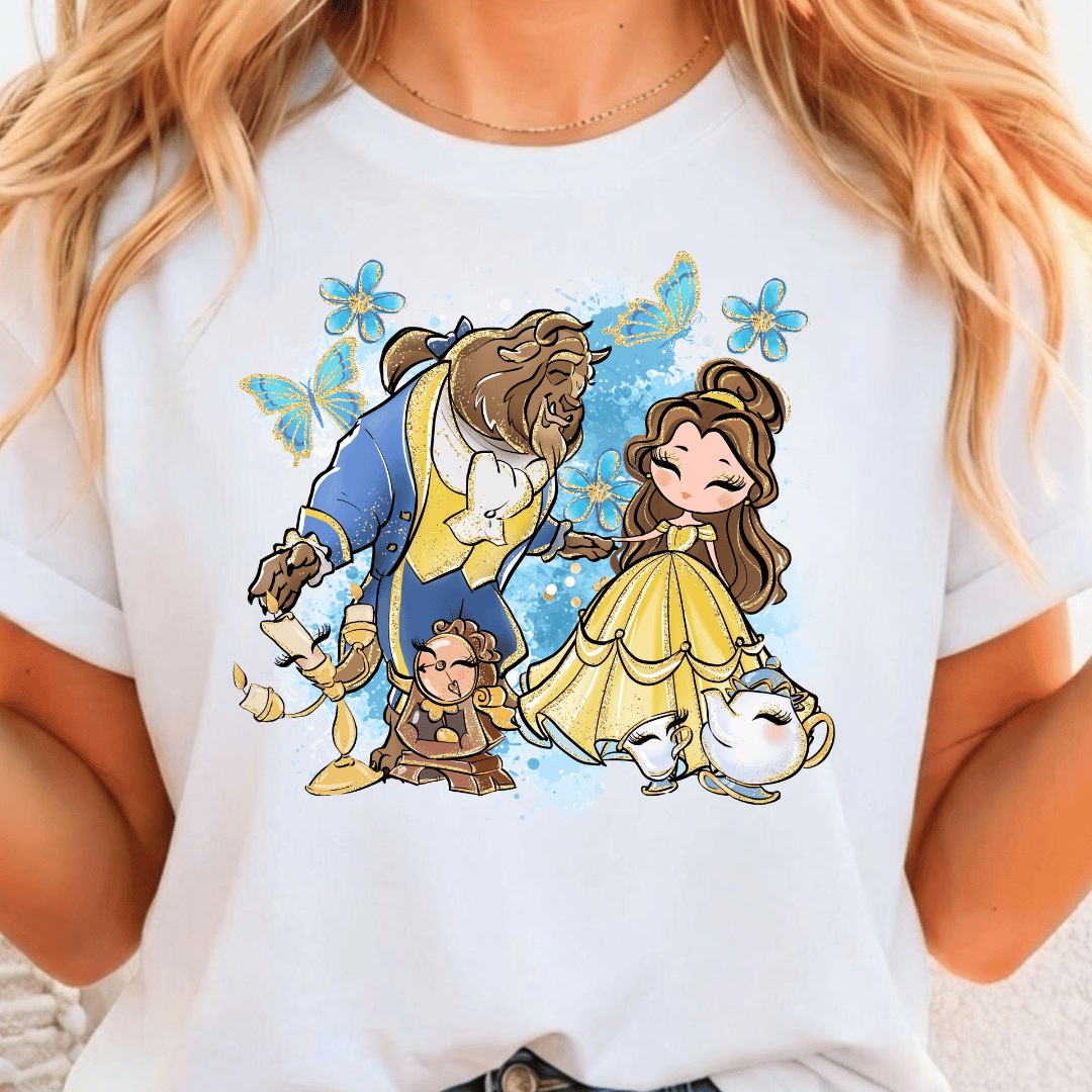 Beast In Blue - Full Color DTF T-Shirt Transfer - 480