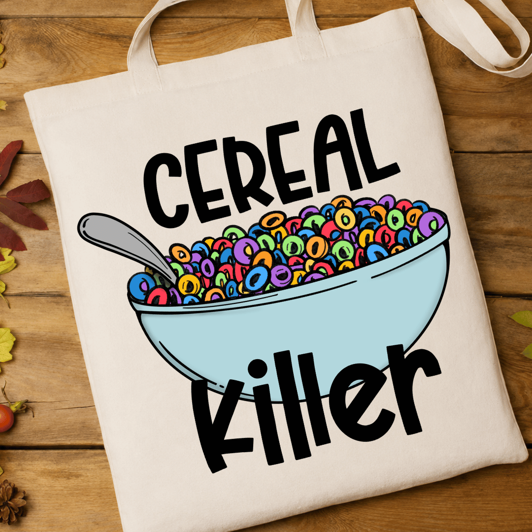 Cereal Killer - Full Color DTF T-Shirt Transfer - 756
