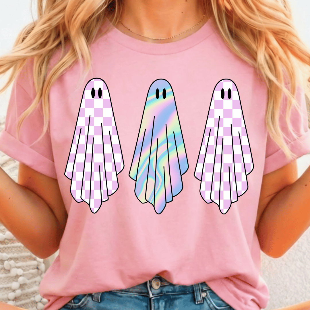 Adult Ghosts - Full Color DTF T-Shirt Transfer - 740