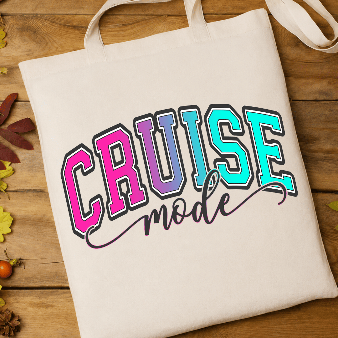 Cruise Mode - Full Color DTF T-Shirt Transfer - 496