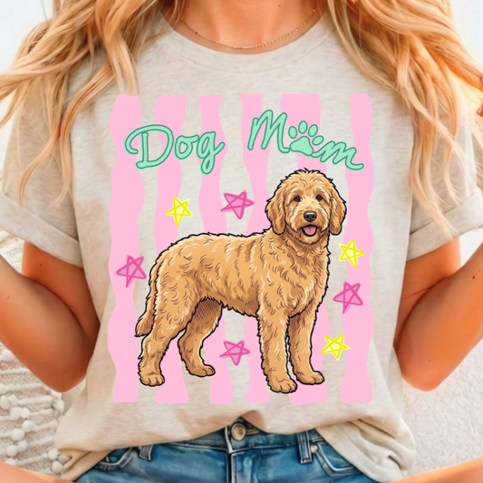 Dog Mom - Full Color DTF T-Shirt Transfer - 153
