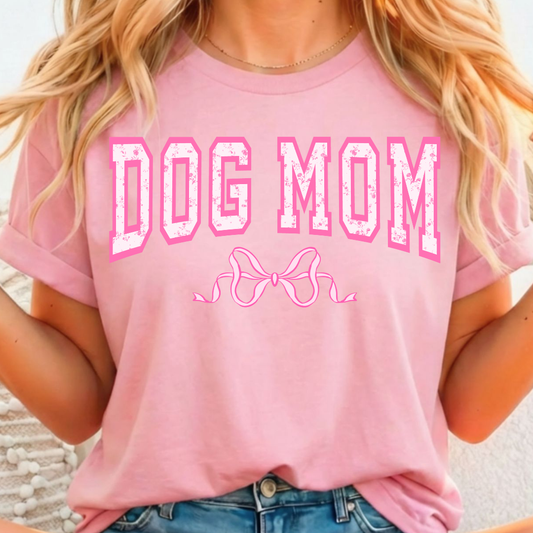 Dog Mom Pink Full Color DTF T-Shirt Transfer - 66