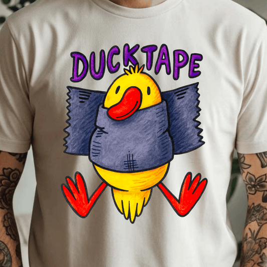 Duck Tape - Full Color DTF T-Shirt Transfer - 405