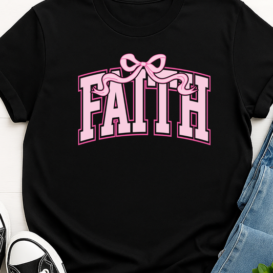 Pink Faith - Full Color DTF T-Shirt Transfer - 51