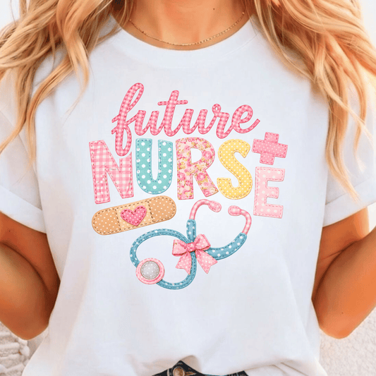 Future Nurse - Full Color DTF T-Shirt Transfer - 576
