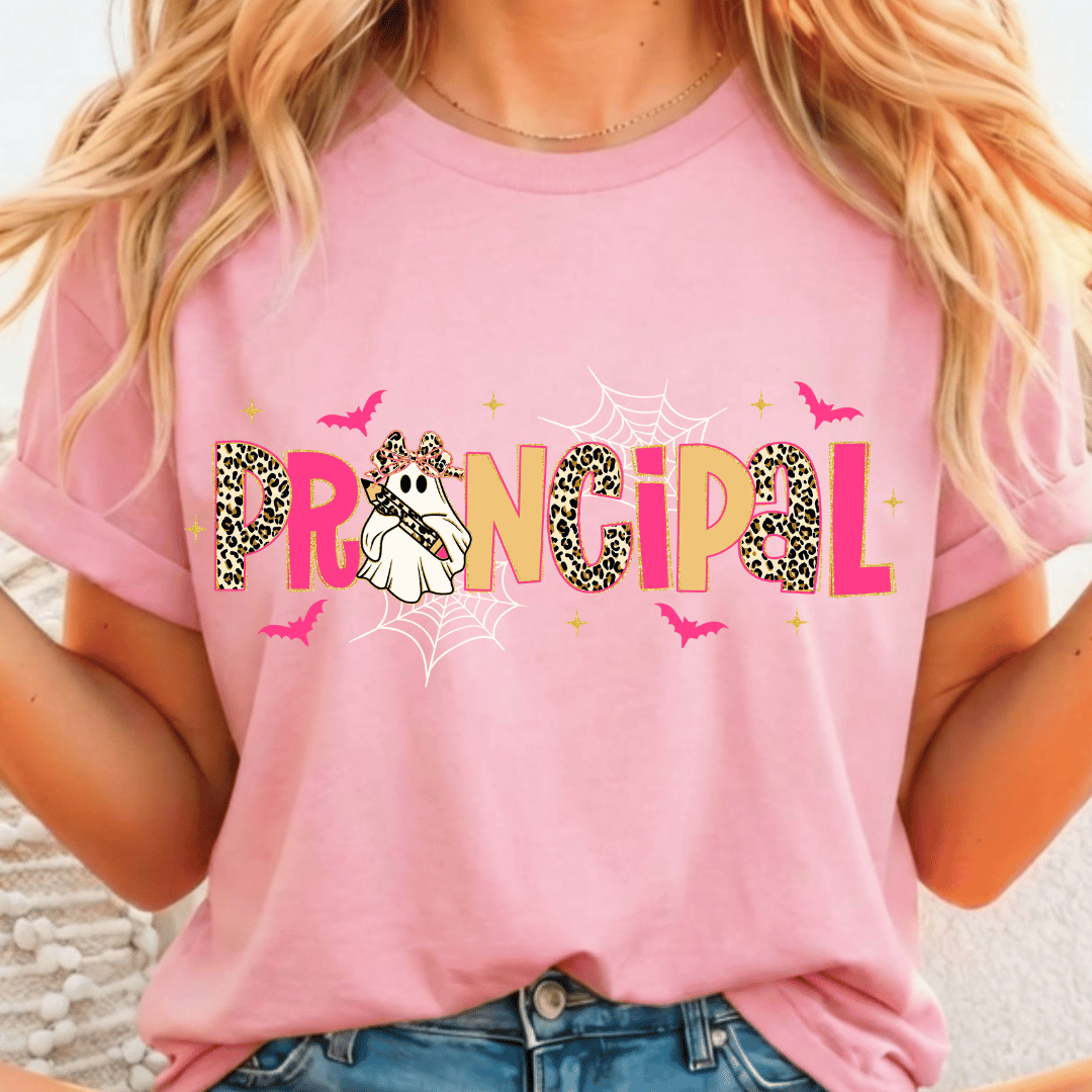 Halloween Principal - Full Color DTF T-Shirt Transfer - 720