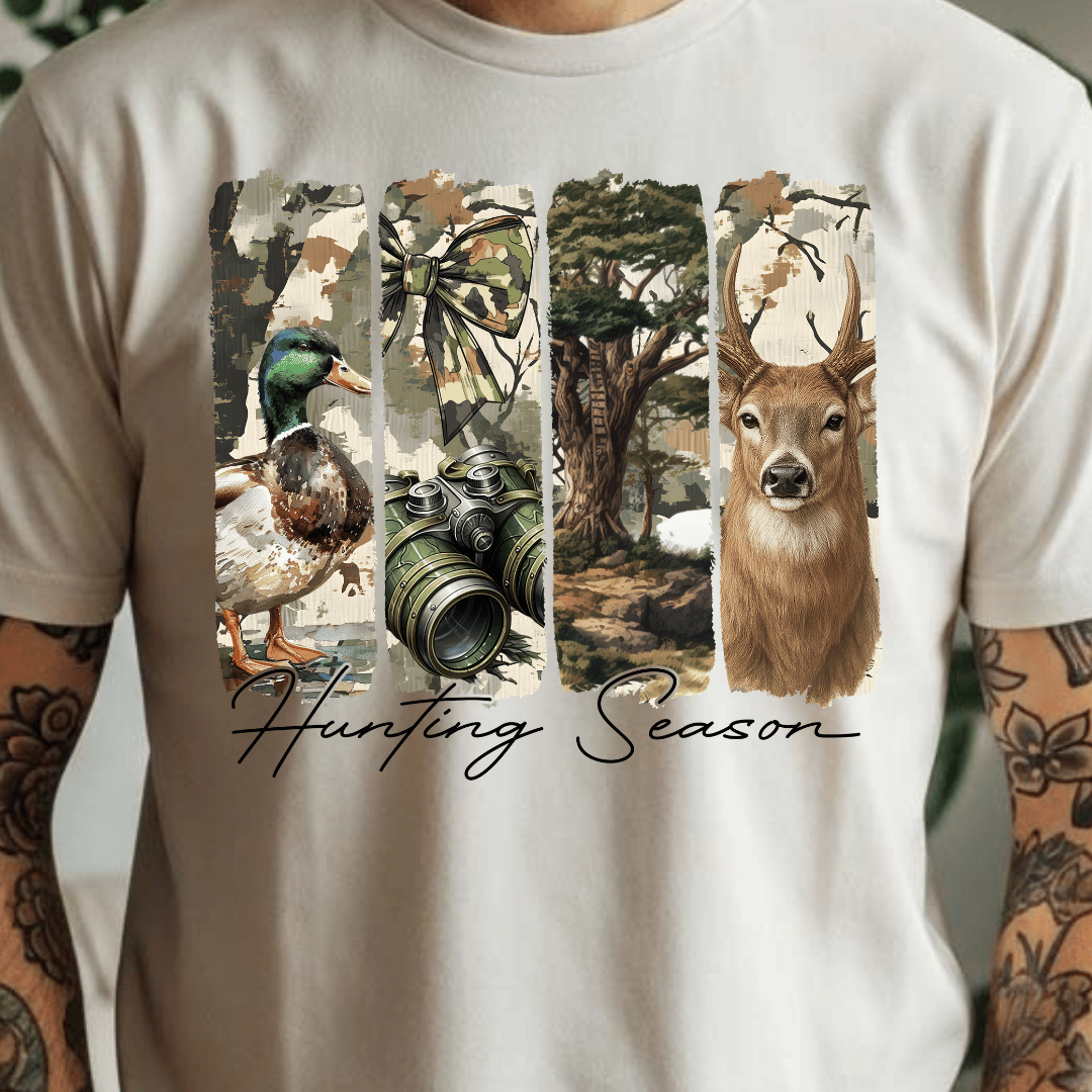 Hunting Season - Full Color DTF T-Shirt Transfer - 742