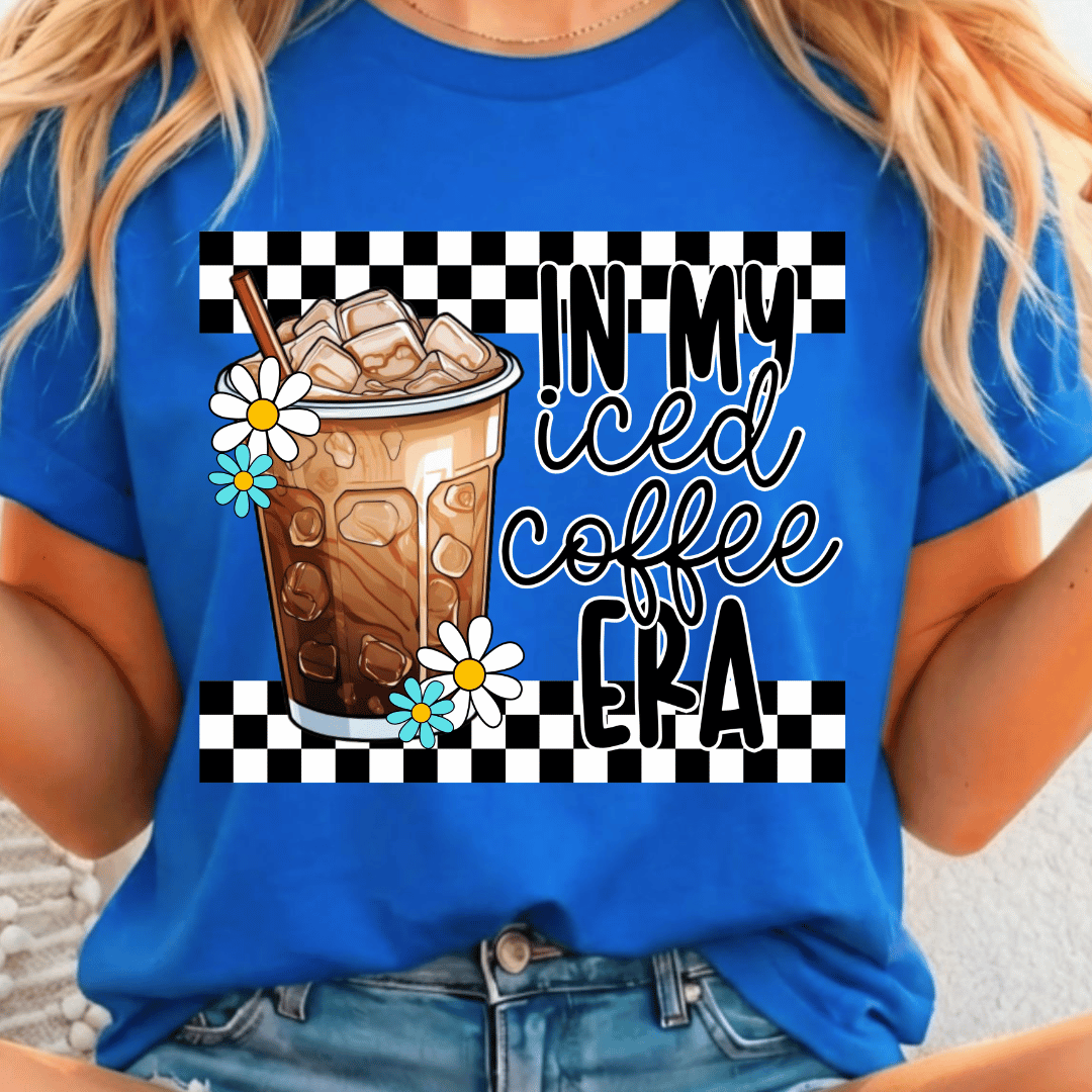 In My Iced Coffee Era - Full Color DTF T-Shirt Transfer - 304