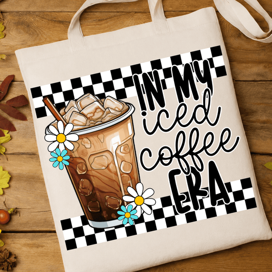 In My Iced Coffee Era - Full Color DTF T-Shirt Transfer - 304