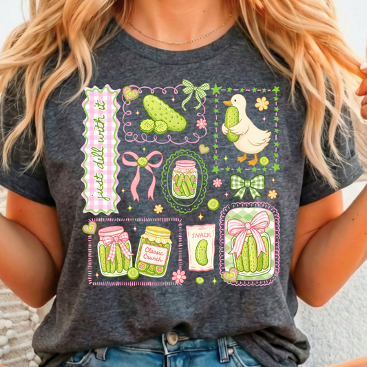 Just Dill With It - Full Color DTF T-Shirt Transfer - 58