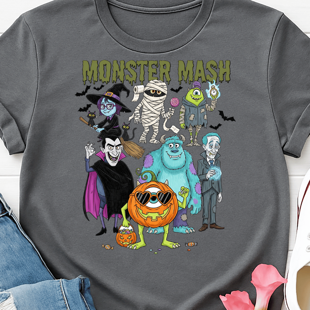 Monster Mash Cartoons - Full Color DTF T-Shirt Transfer - 730