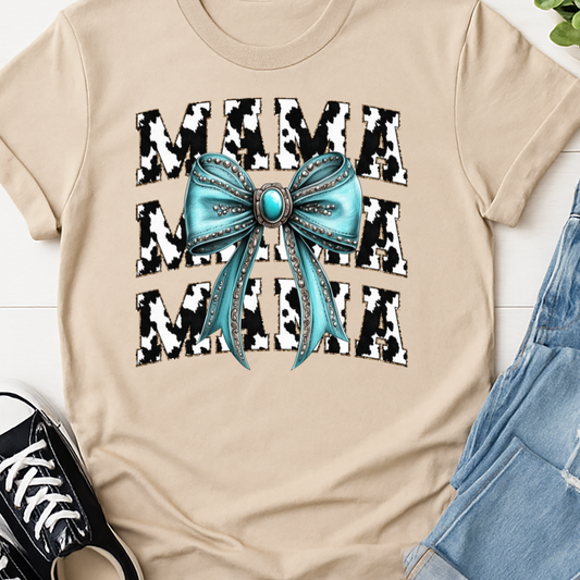 Mama Cow - Full Color DTF T-Shirt Transfer  - 142