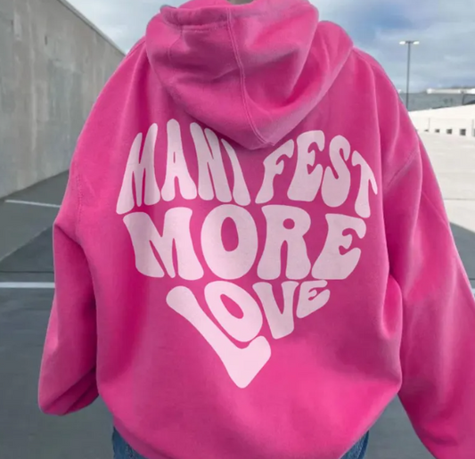 Manifest More Love - Full Color DTF T-Shirt Transfer - 324