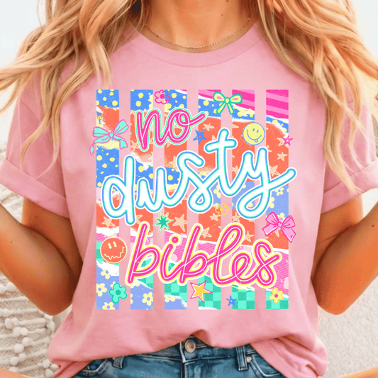 No Dusty Bibles - Pooh - Full Color DTF T-Shirt Transfer - 9