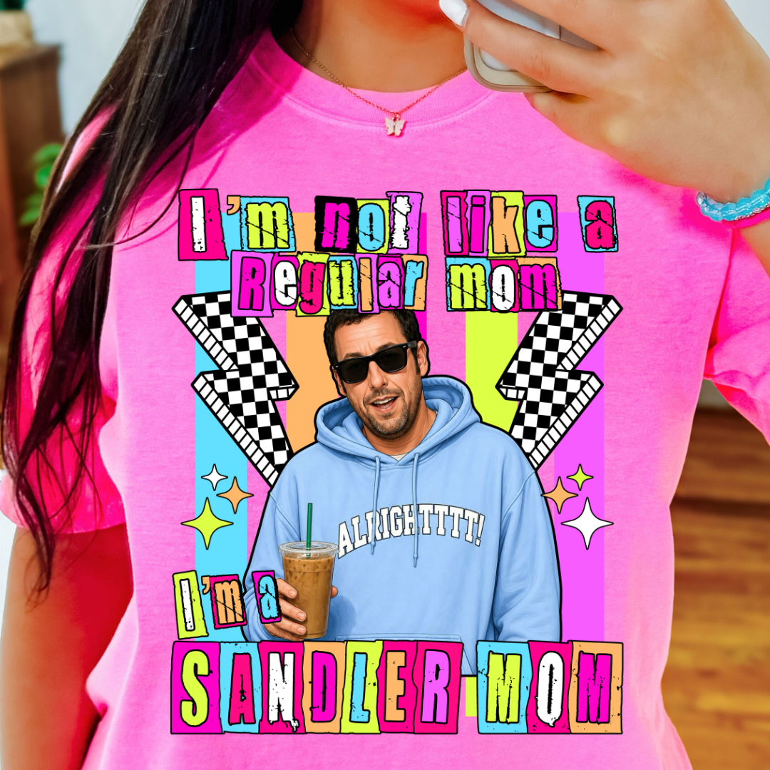 Sandler Mom - Full Color DTF T-Shirt Transfer - 26