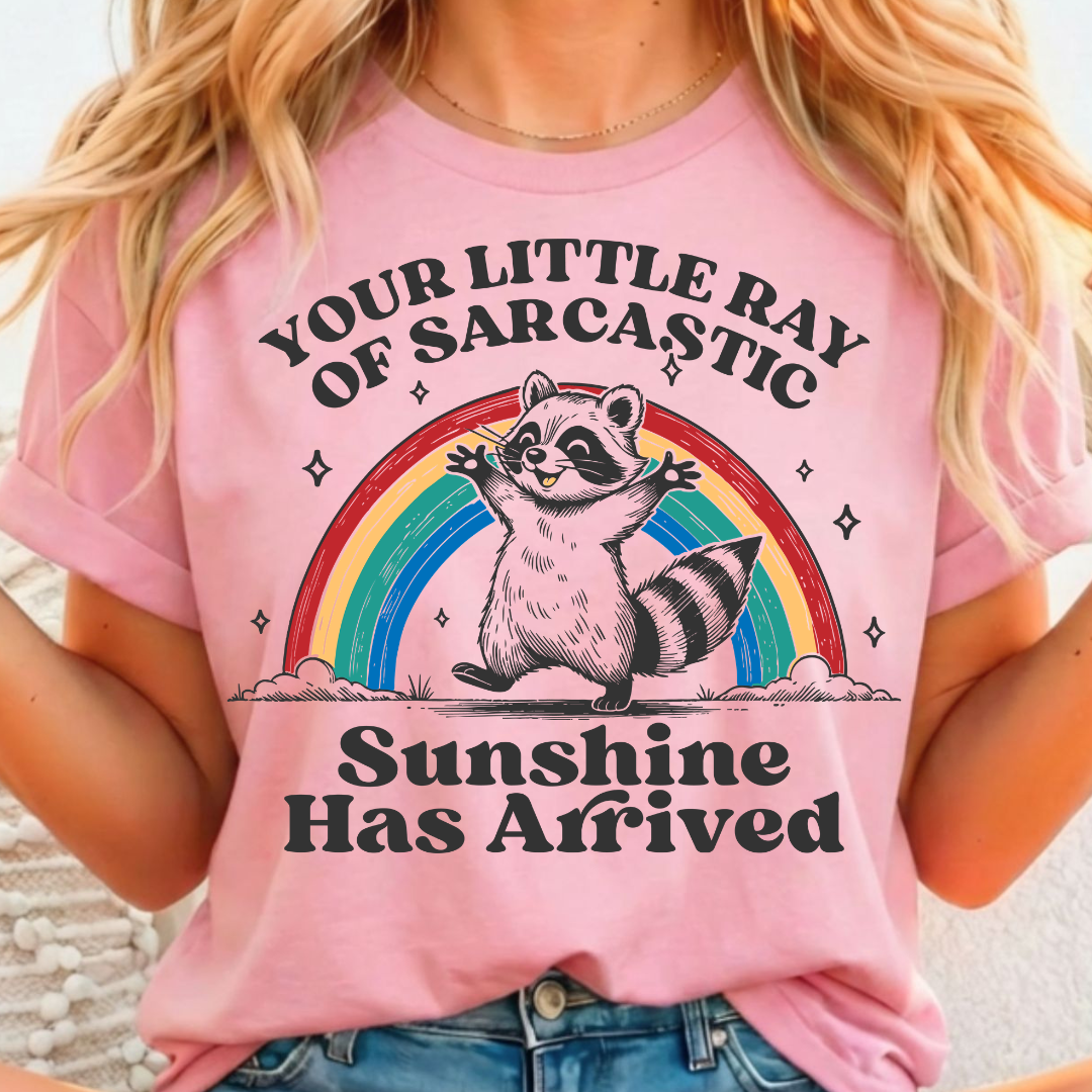 Sarcastic Sunshine - Full Color DTF T-Shirt Transfer - 196
