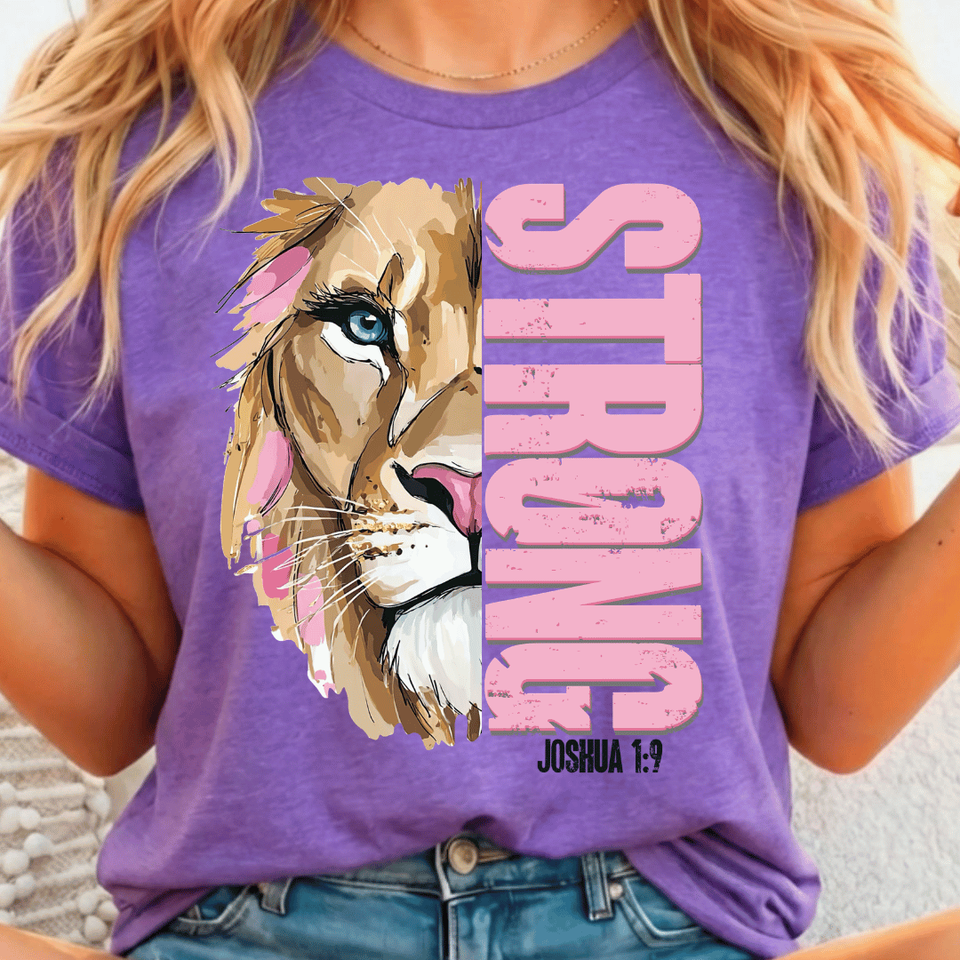 Strong Lion - Full Color DTF T-Shirt Transfer - 354