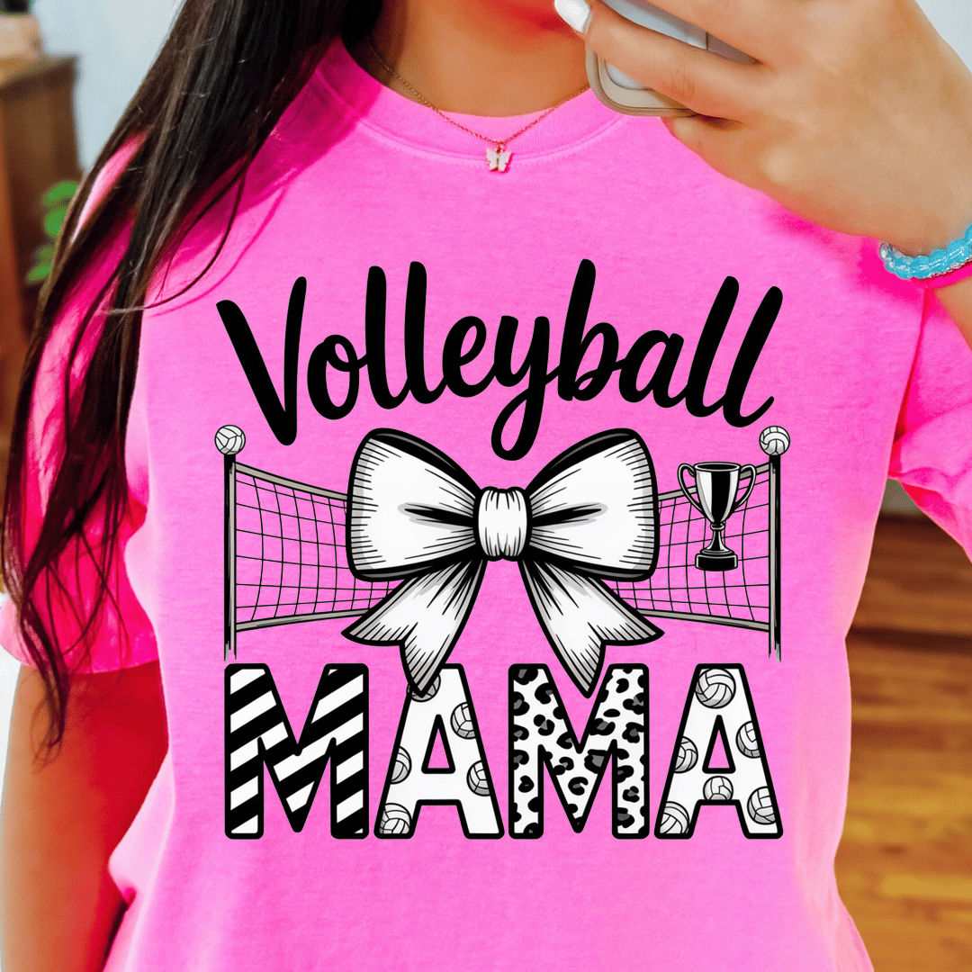 Volleyball Mama - Full Color DTF T-Shirt Transfer - 281