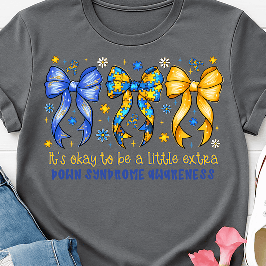 Down Syndrome Awareness - Full Color DTF T-Shirt Transfer - 393